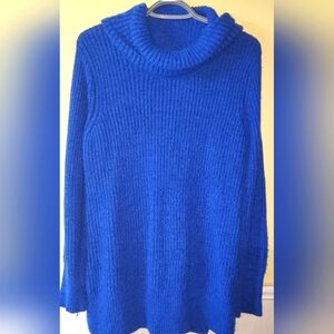 Womens Blue Ricki's Long Sleeve Sweater XXL